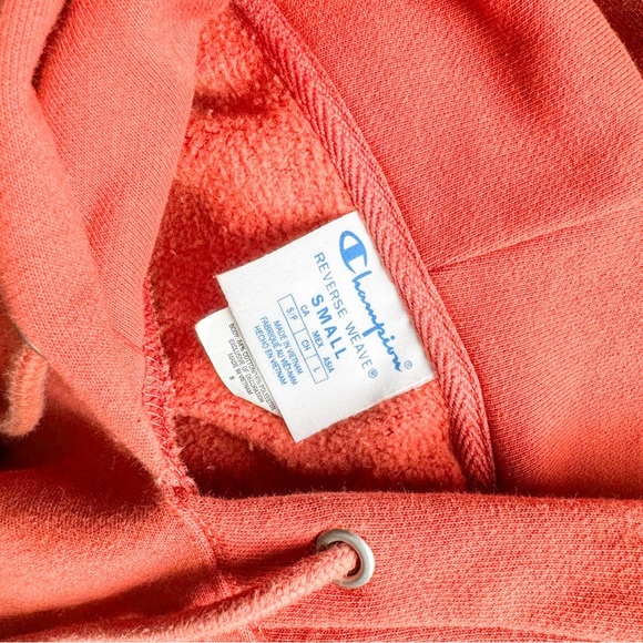 Champion Reverse Weave Burnt Orange Hoodie - Picture 6 of 6